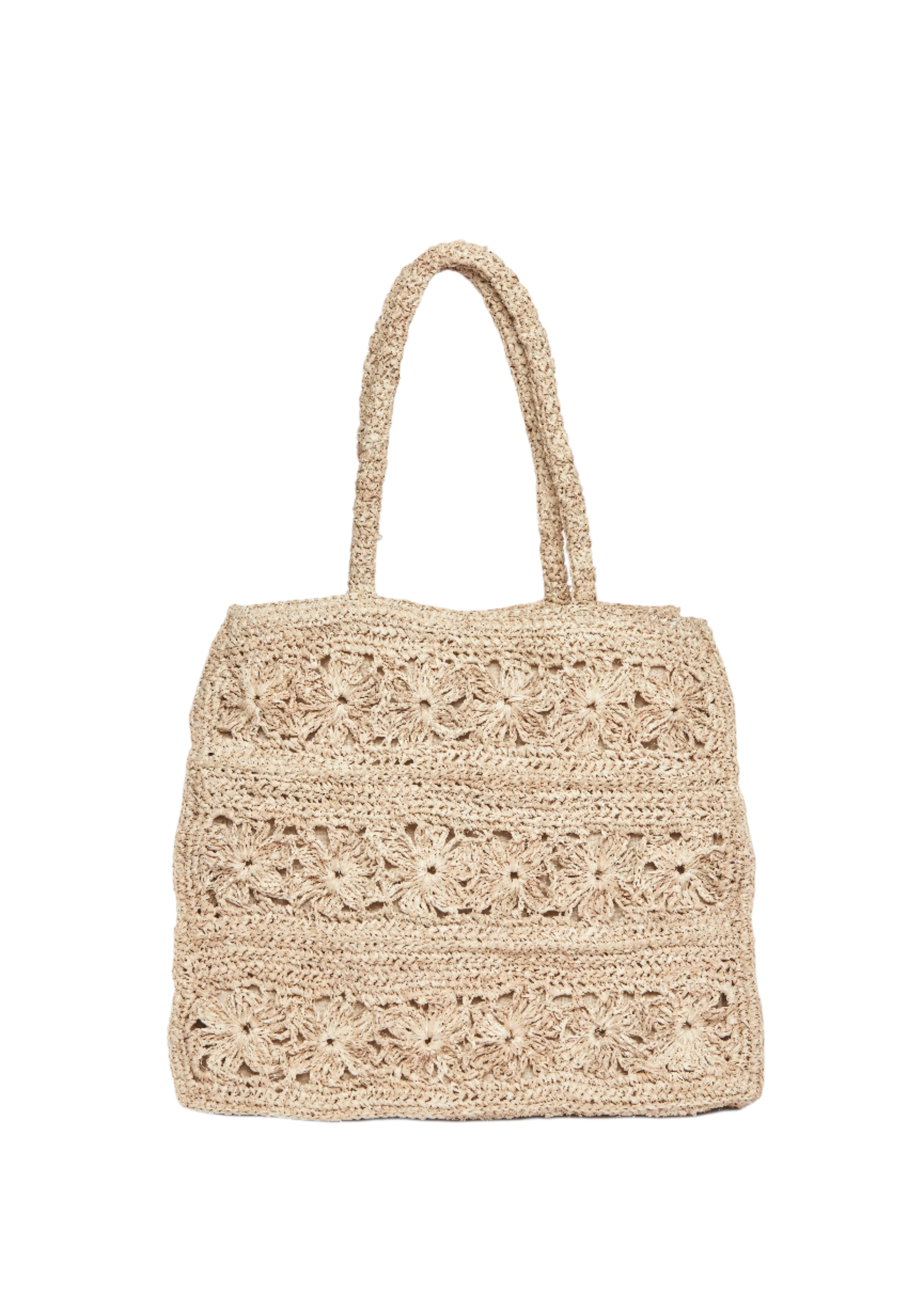 Amina Straw Tote Bag
