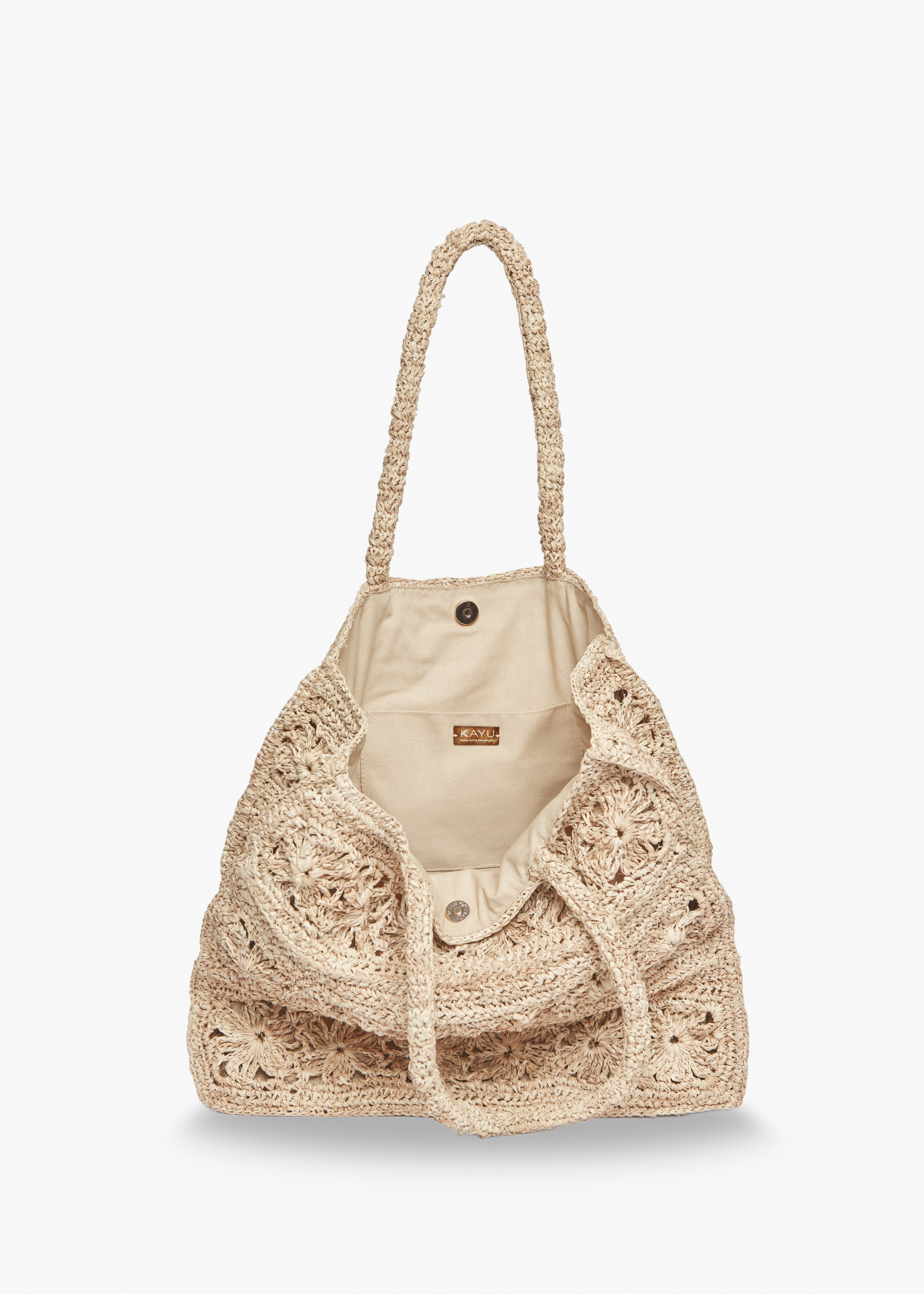 Amina Straw Tote Bag
