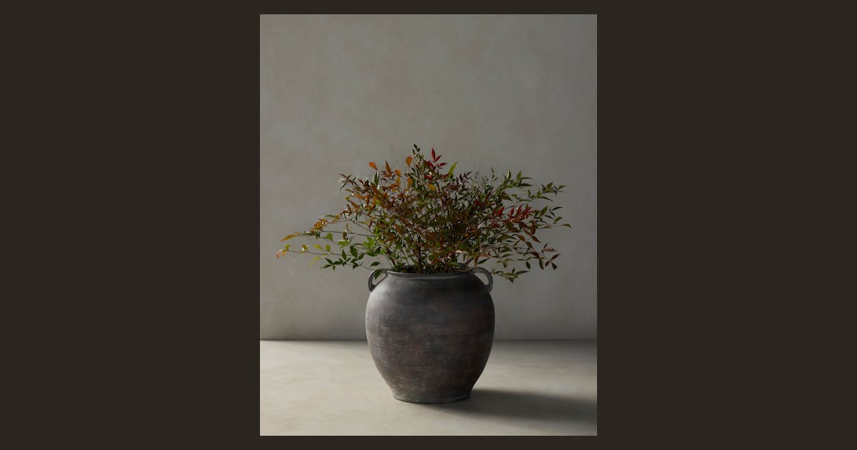 Amos Terracotta Vase