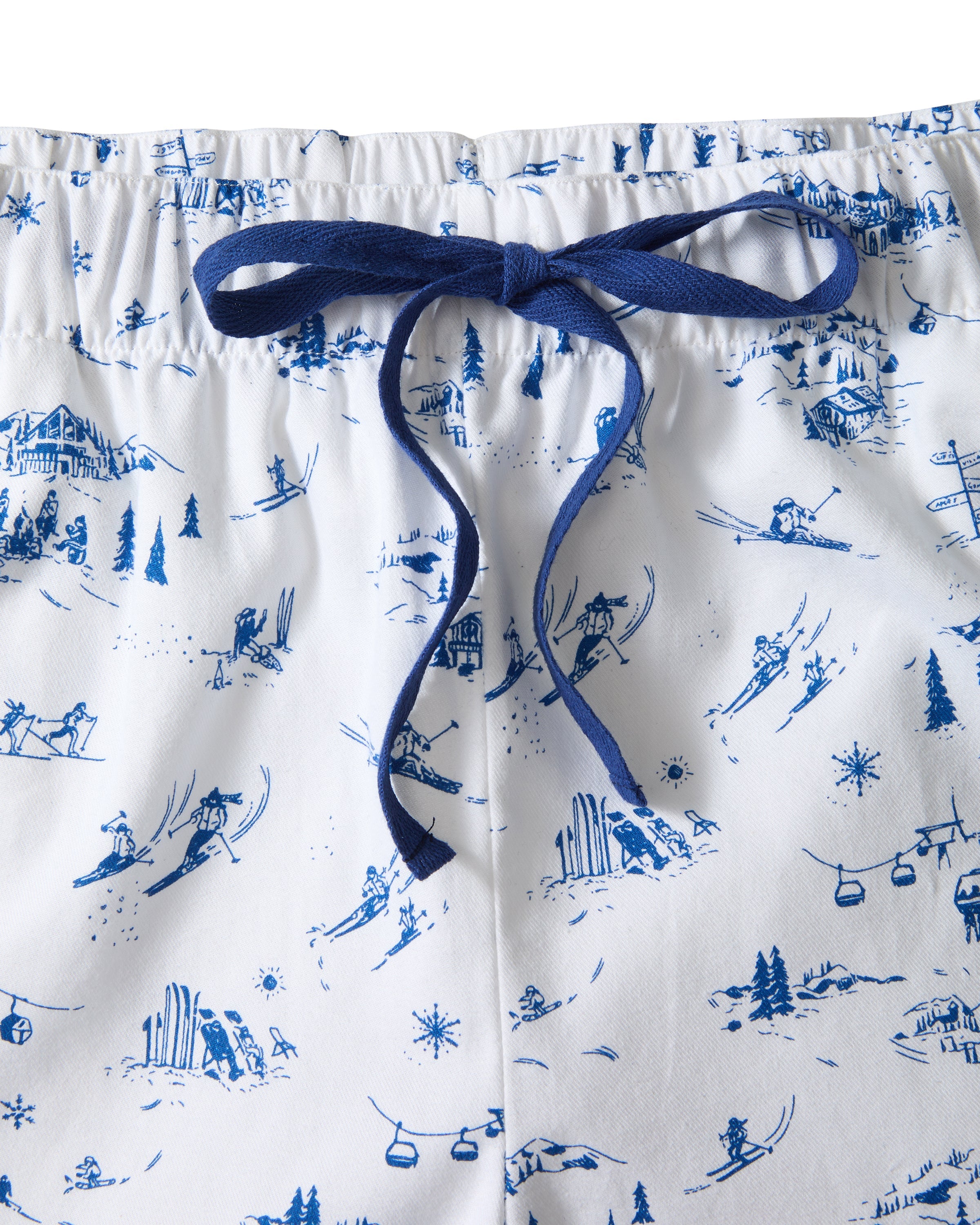 Men’s Twill Pajama Pants in Chalet Toile