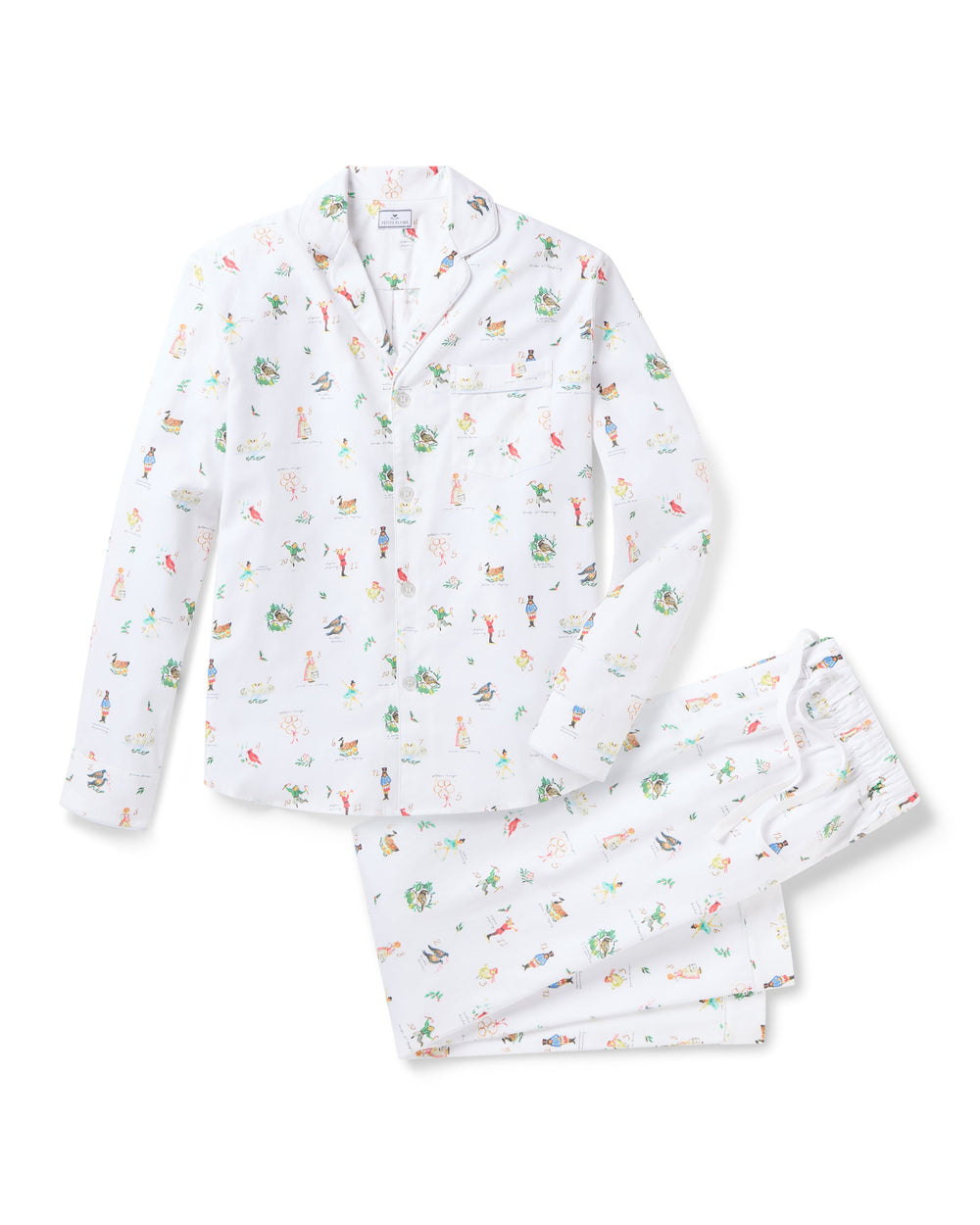 Men’s Twill Pajama Set in 12 Days of Christmas