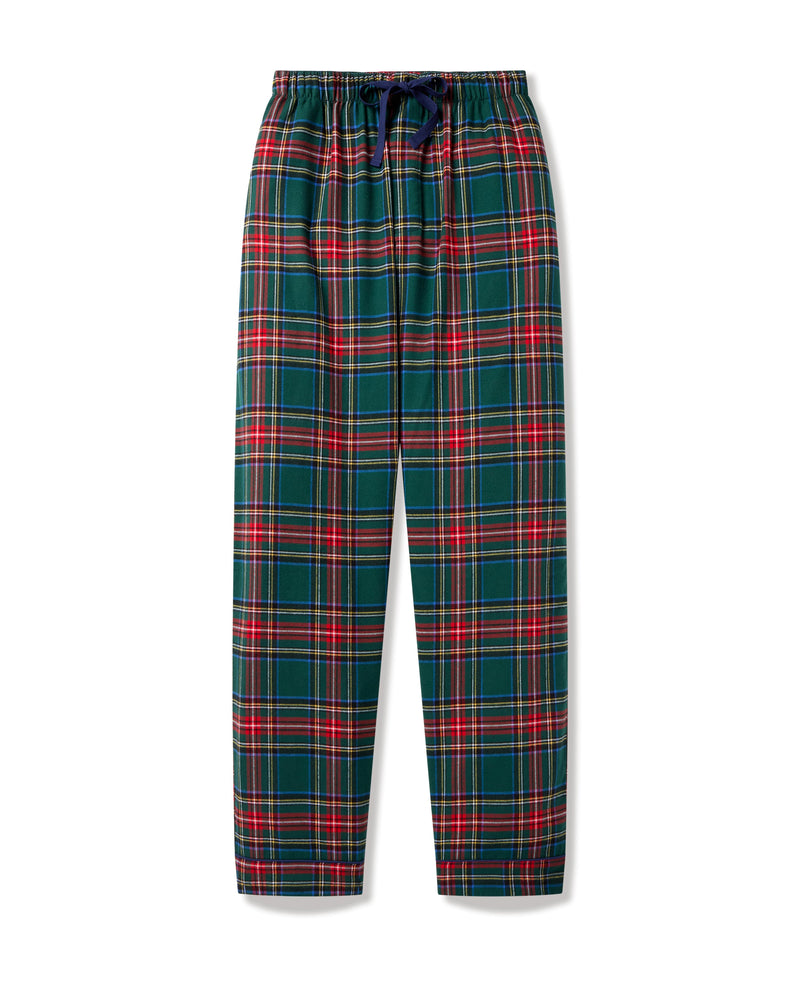 Men’s Brushed Twill Pajama Pants in Kensington Tartan