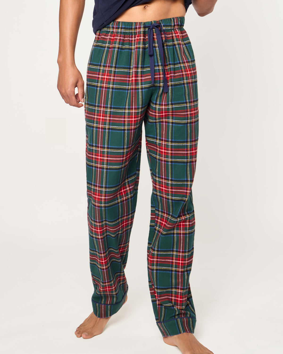 Men’s Brushed Twill Pajama Pants in Kensington Tartan