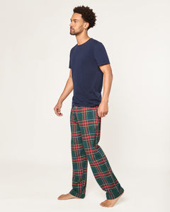 Men’s Brushed Twill Pajama Pants in Kensington Tartan