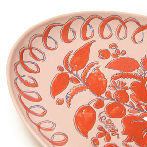 Amalfi Ceramic Oval Tray