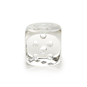 Crystal Dice Paperweight & Sculpture