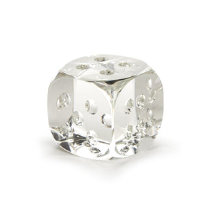 Crystal Dice Paperweight & Sculpture