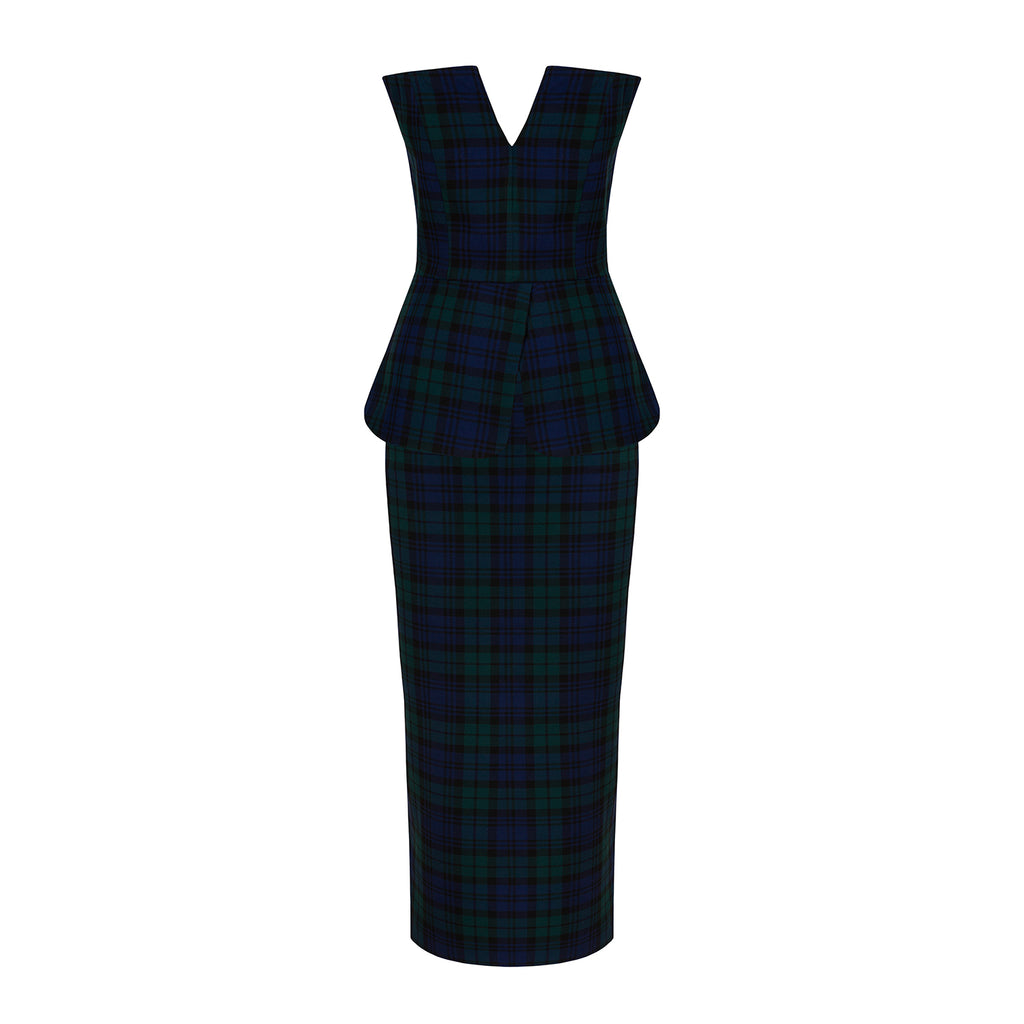 Holiday Aria Set in Navy & Green