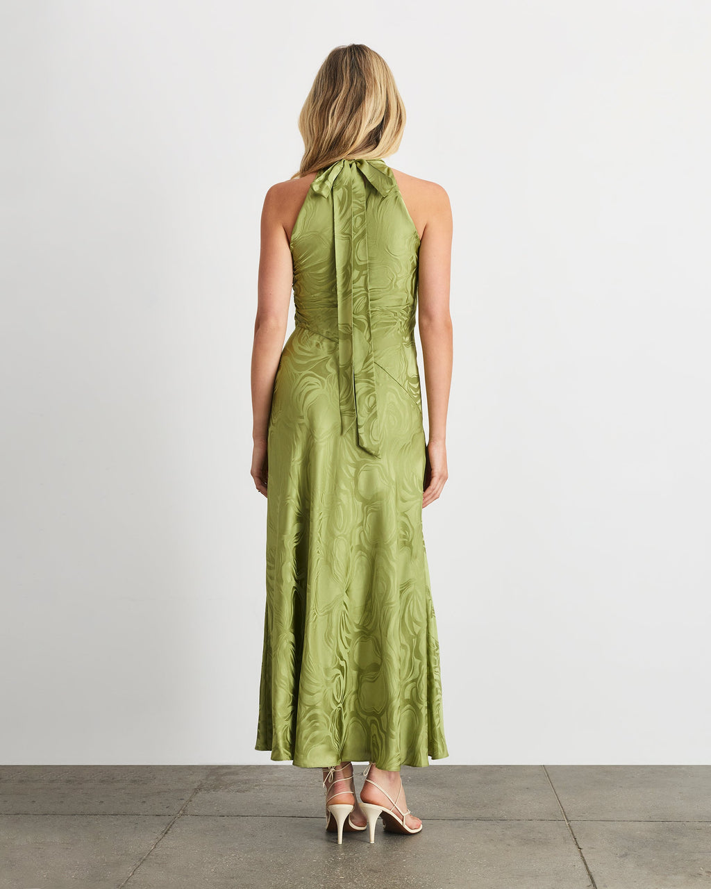 Anais Dress in Artichoke