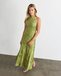 Anais Dress in Artichoke