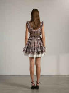 The Andalusia Dress in Plaid