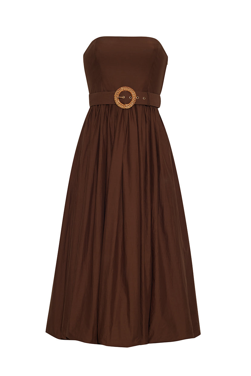 Anisha Dress in Truffle