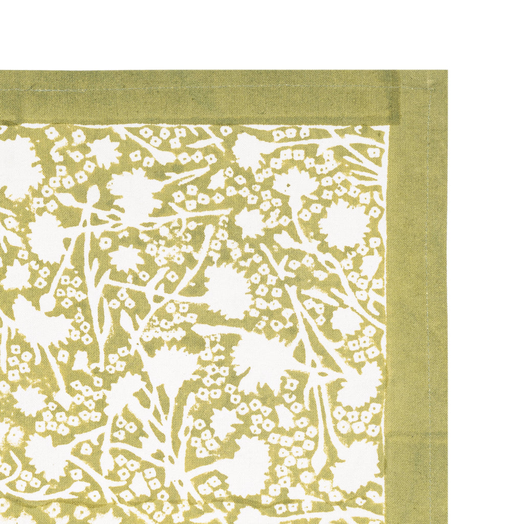 Meadows Placemats Vert, Set of 6