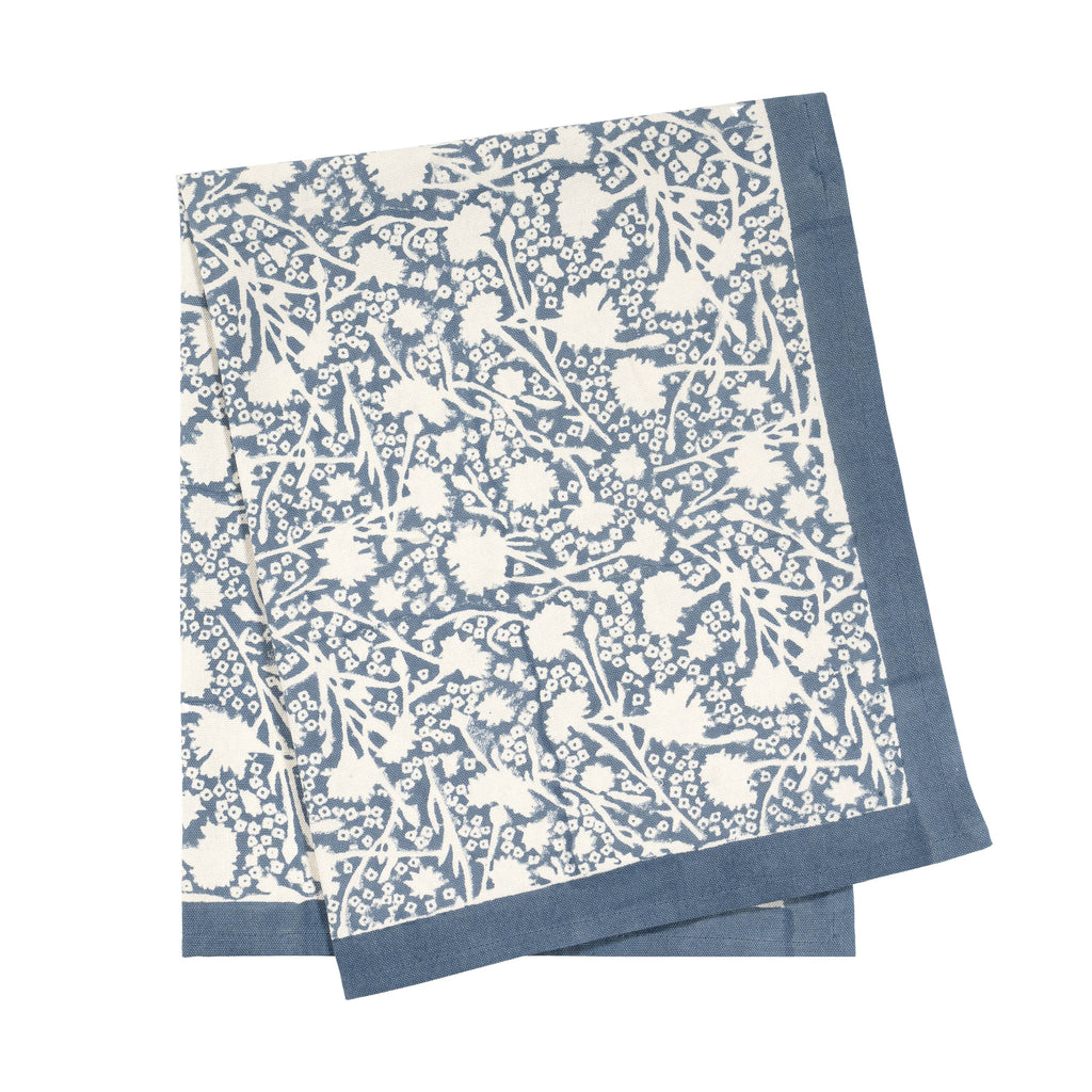 Meadows Tea Towels Bleu, Set of 3