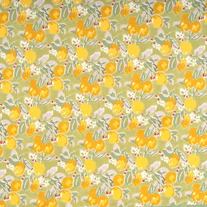 Citron Tablecloth in Vert & Yellow