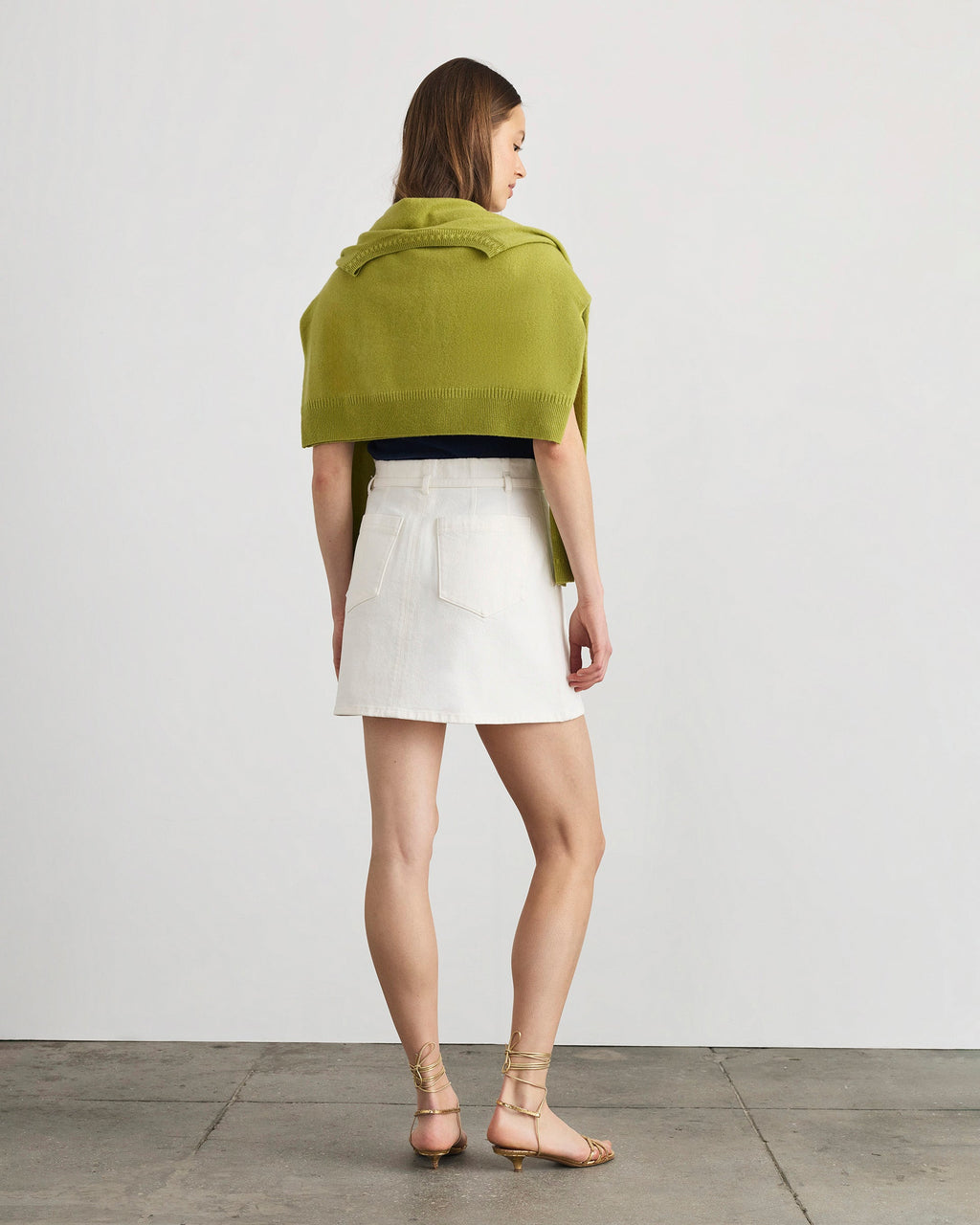 Annika Skirt in Chalk
