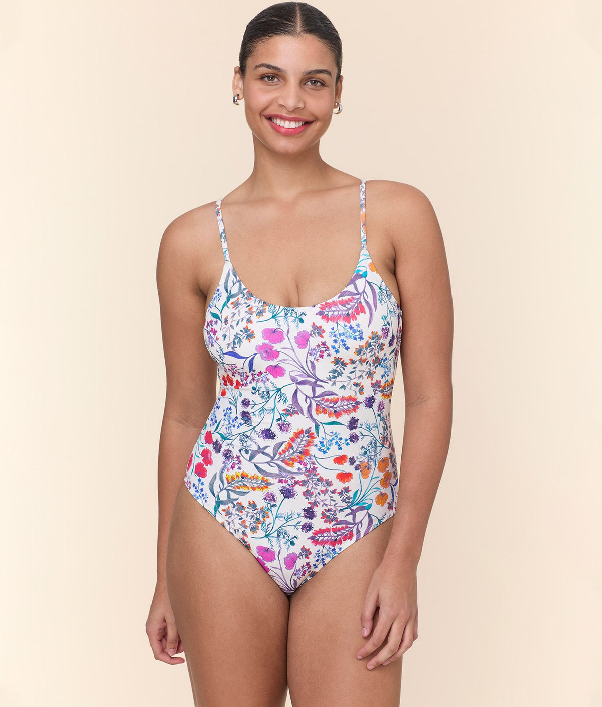 The Amalfi One Piece in Botanical Floral