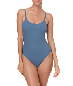 The Amalfi One Piece in Slate