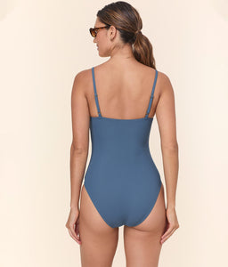The Amalfi One Piece in Slate