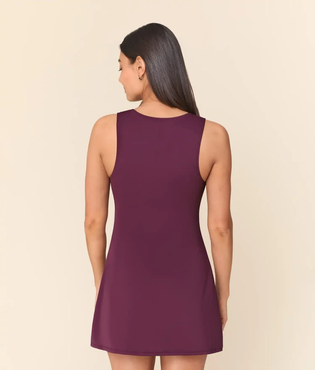 The Malibu Swim Dress - Eco Nylon - Sundried Violet