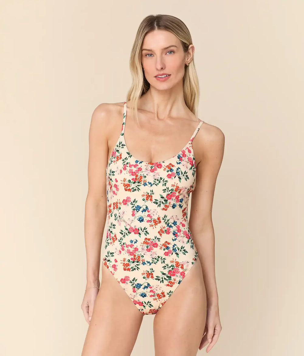 The Liku One Piece - Eco Nylon - Riviera Floral