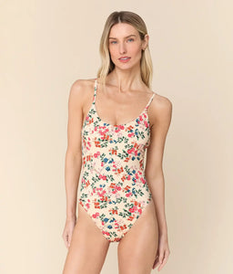 The Liku One Piece - Eco Nylon - Riviera Floral
