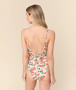 The Liku One Piece - Eco Nylon - Riviera Floral