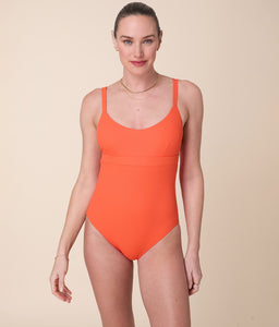 The Honolulu One Piece in Vermillion