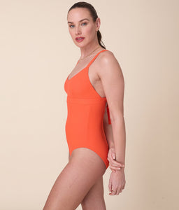 The Honolulu One Piece in Vermillion