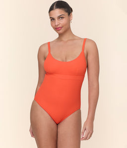The Honolulu One Piece in Vermillion