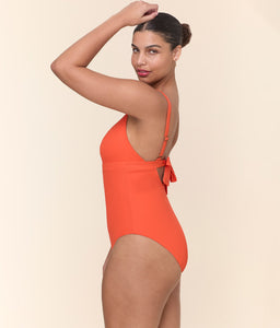 The Honolulu One Piece in Vermillion