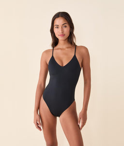 The Palermo One Piece | Black
