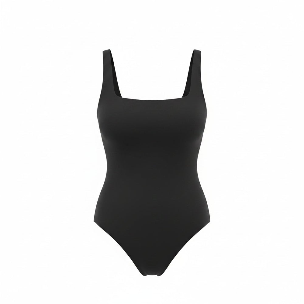 The Devon One-Piece in Eco Nylon Black Classic