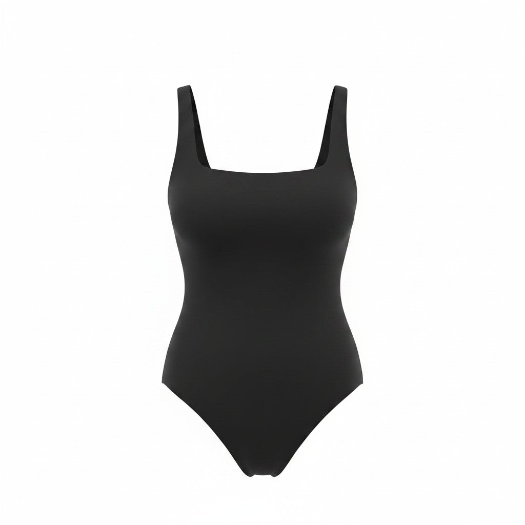 The Devon One-Piece in Eco Nylon Black Classic