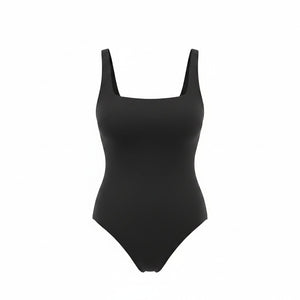 The Devon One-Piece in Eco Nylon Black Classic