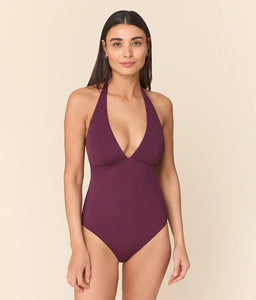 The Majorca One Piece - Eco Nylon - Sundried Violet