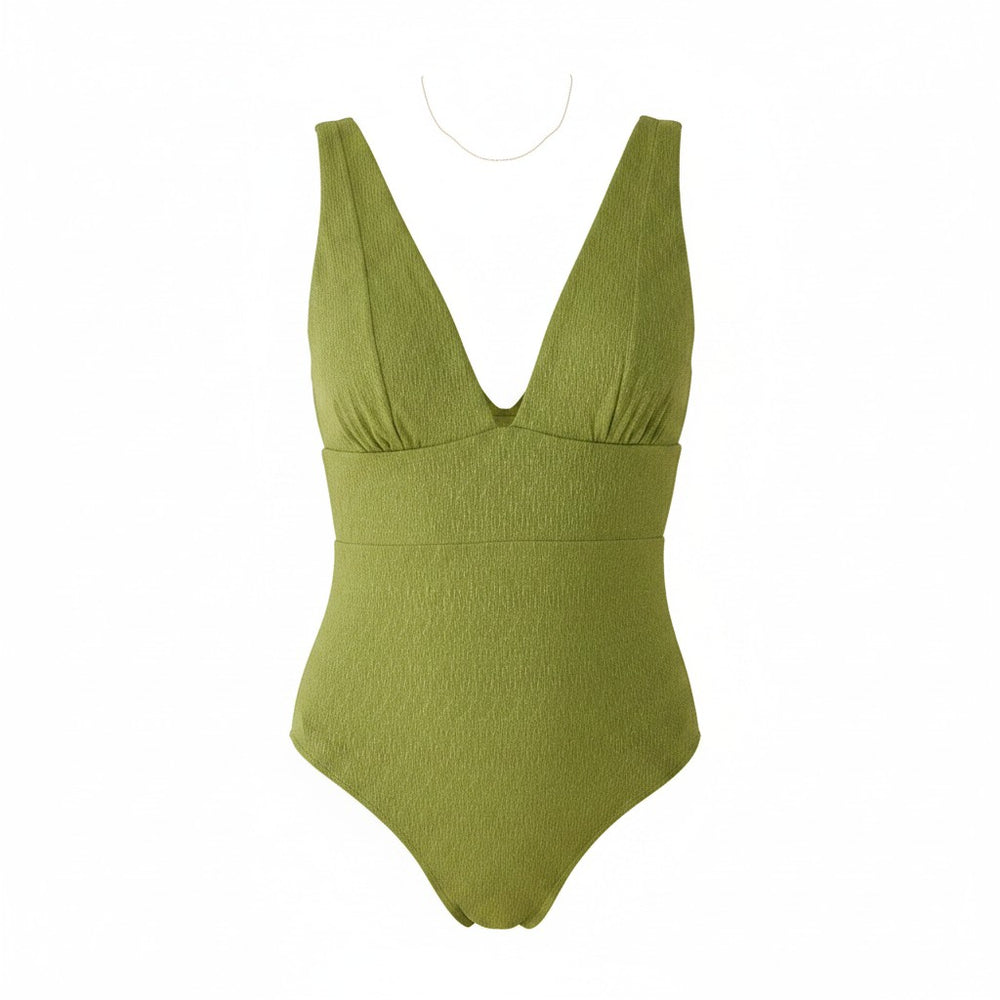 The Mykonos One-Piece in Shimmer Cactus Classic