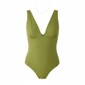 The Mykonos One-Piece in Shimmer Cactus Classic