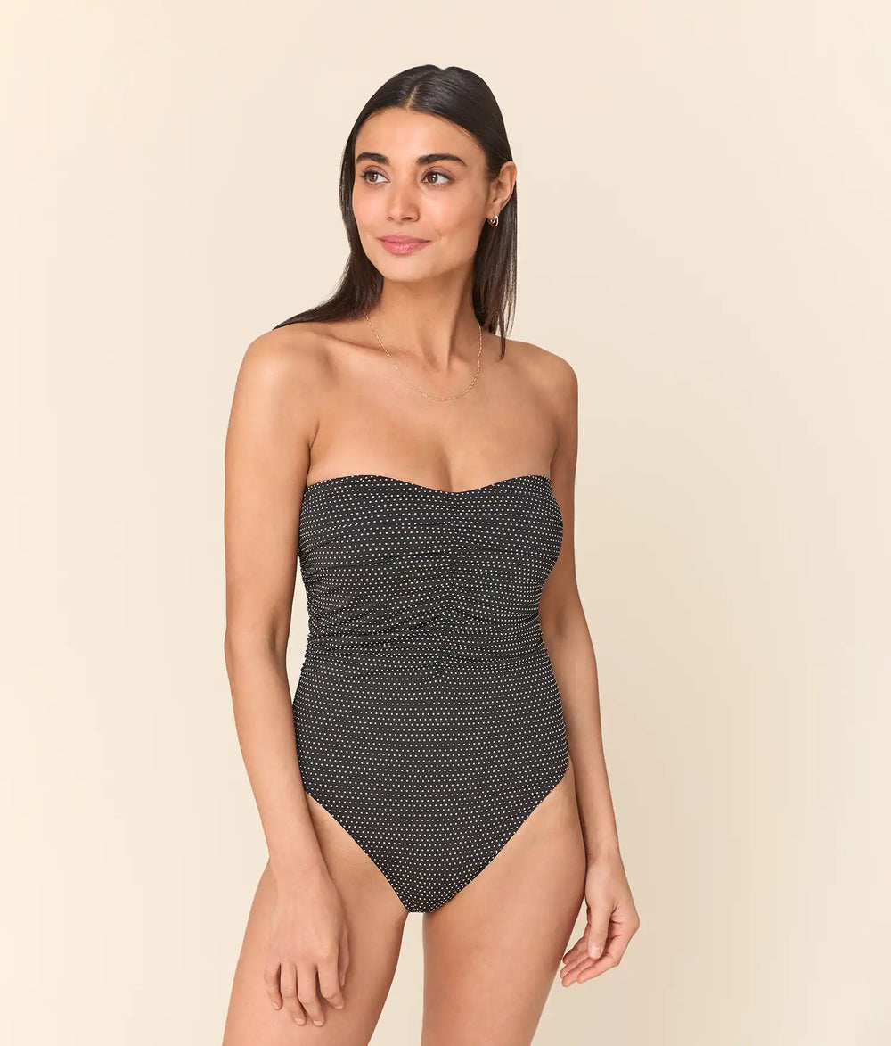 The Pana One Piece - Polka Dot - Black Dot