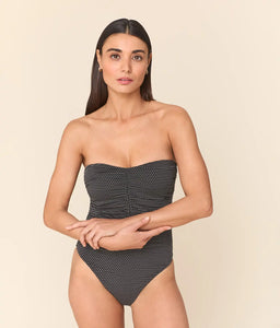 The Pana One Piece - Polka Dot - Black Dot