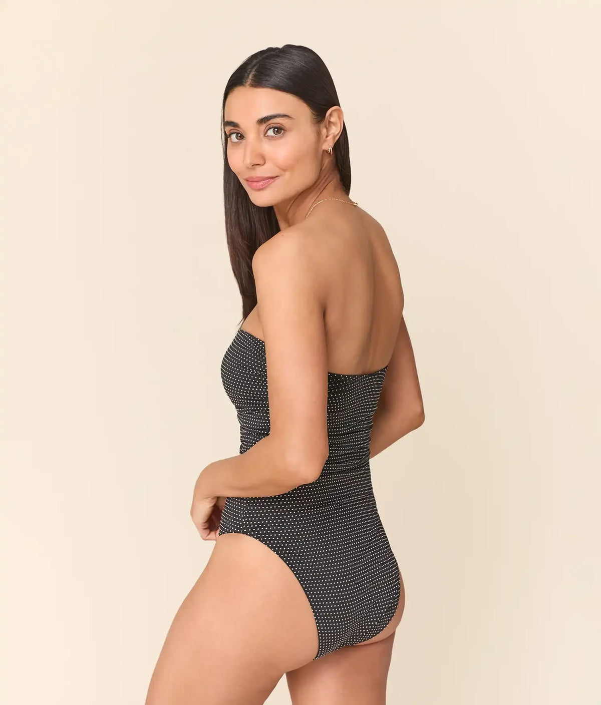 The Pana One Piece - Polka Dot - Black Dot