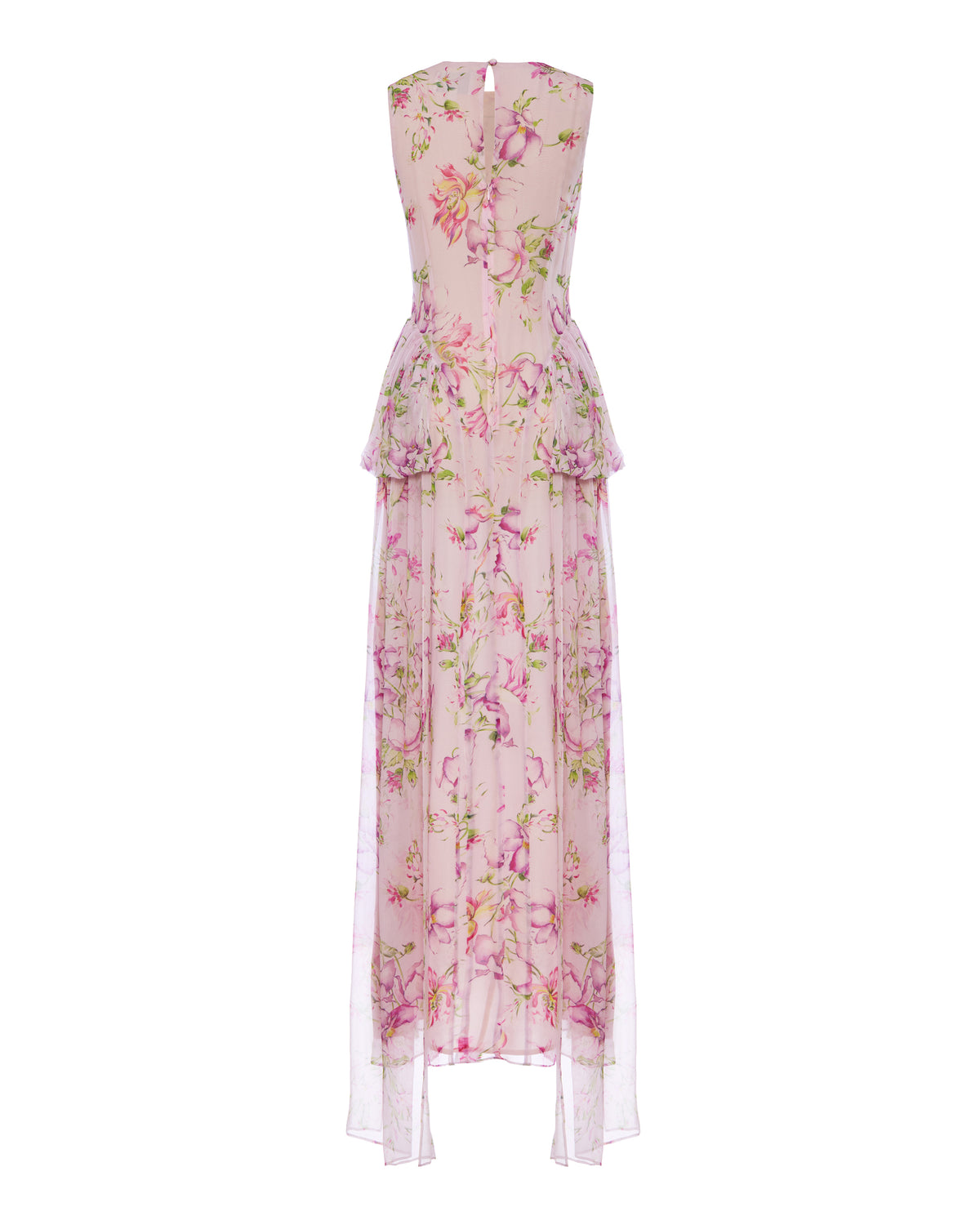 Manon Dress in Quartz Bloom Chiffon