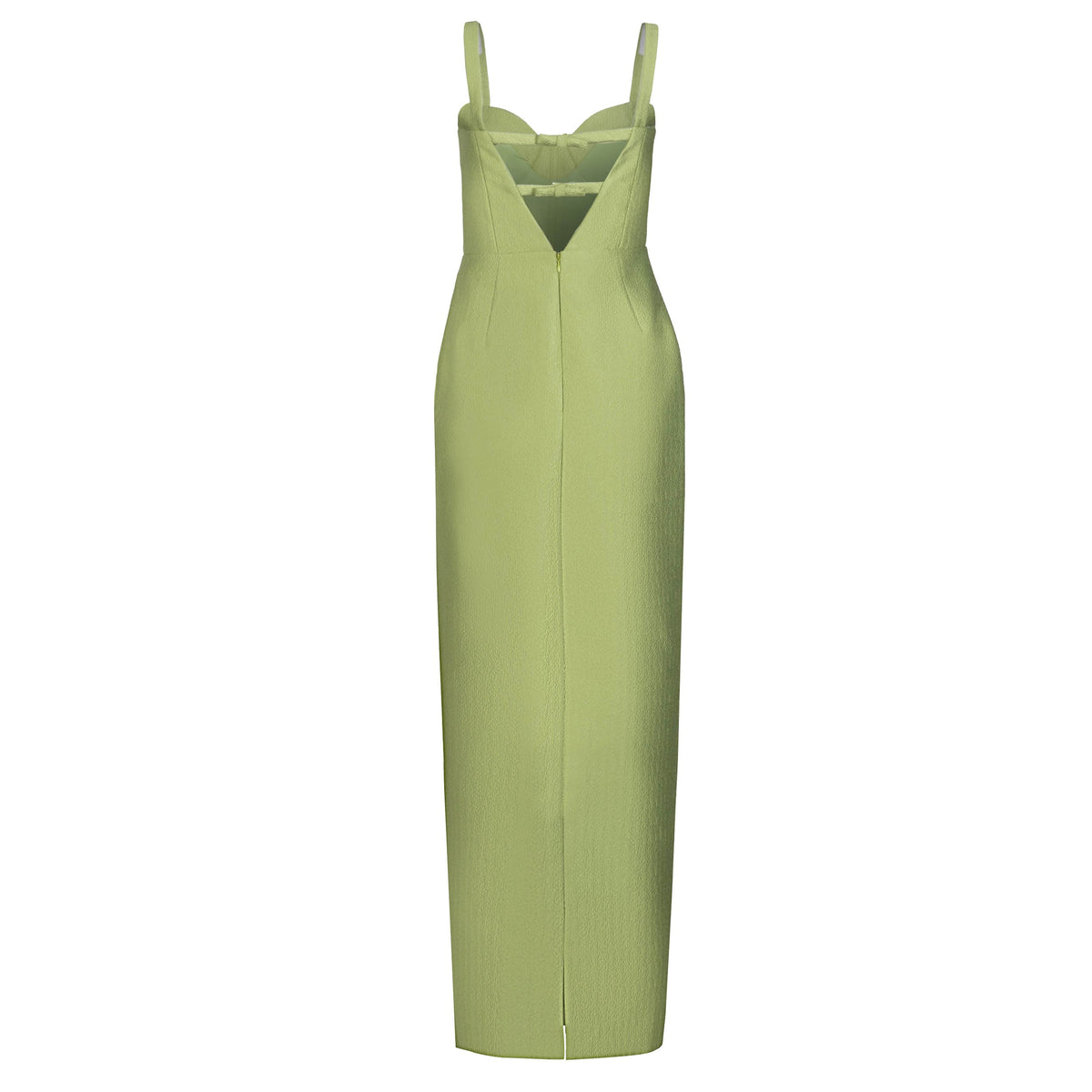 Allie Dress in Leaf Brocade