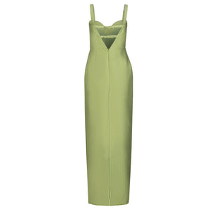 Allie Dress in Leaf Brocade