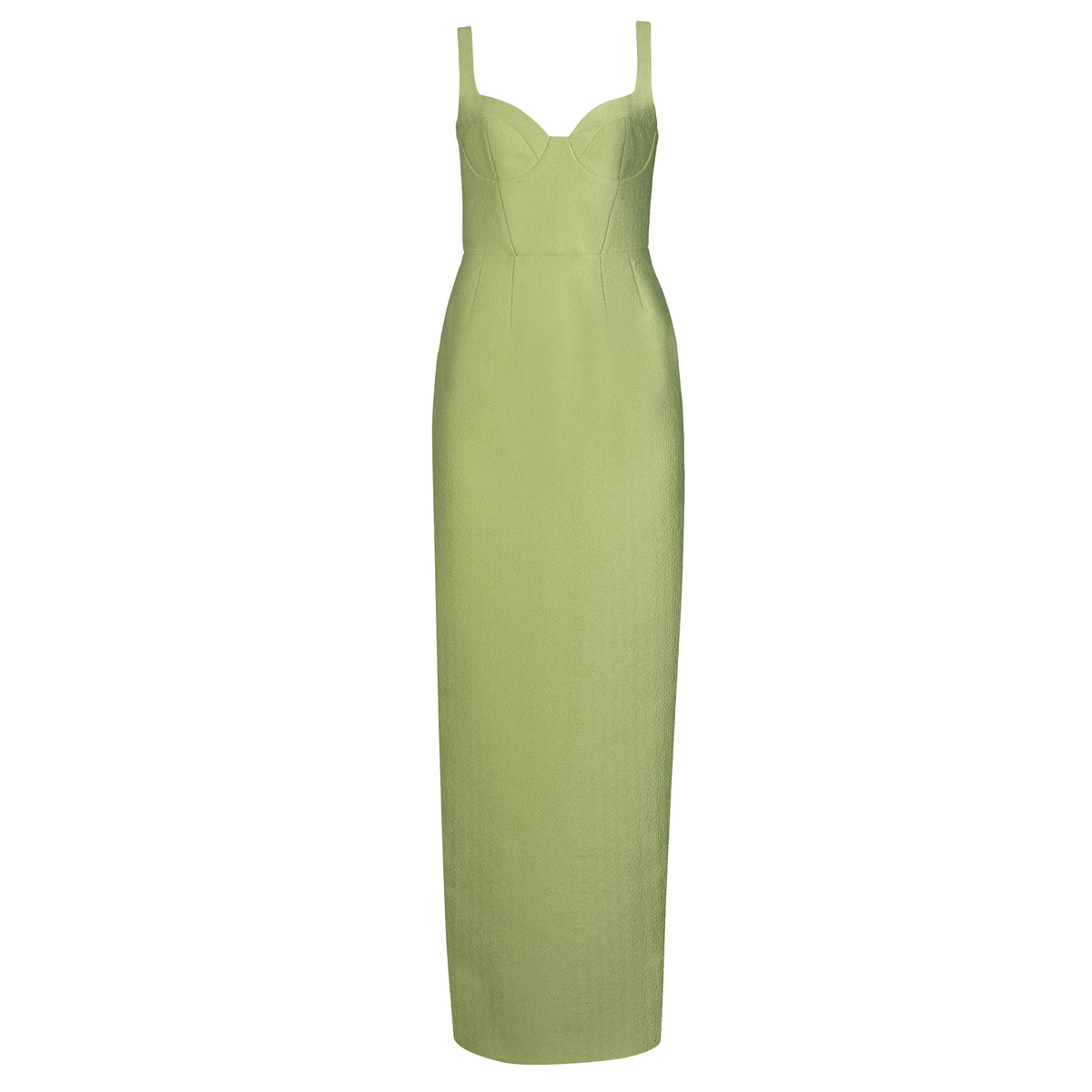 Allie Dress in Leaf Brocade