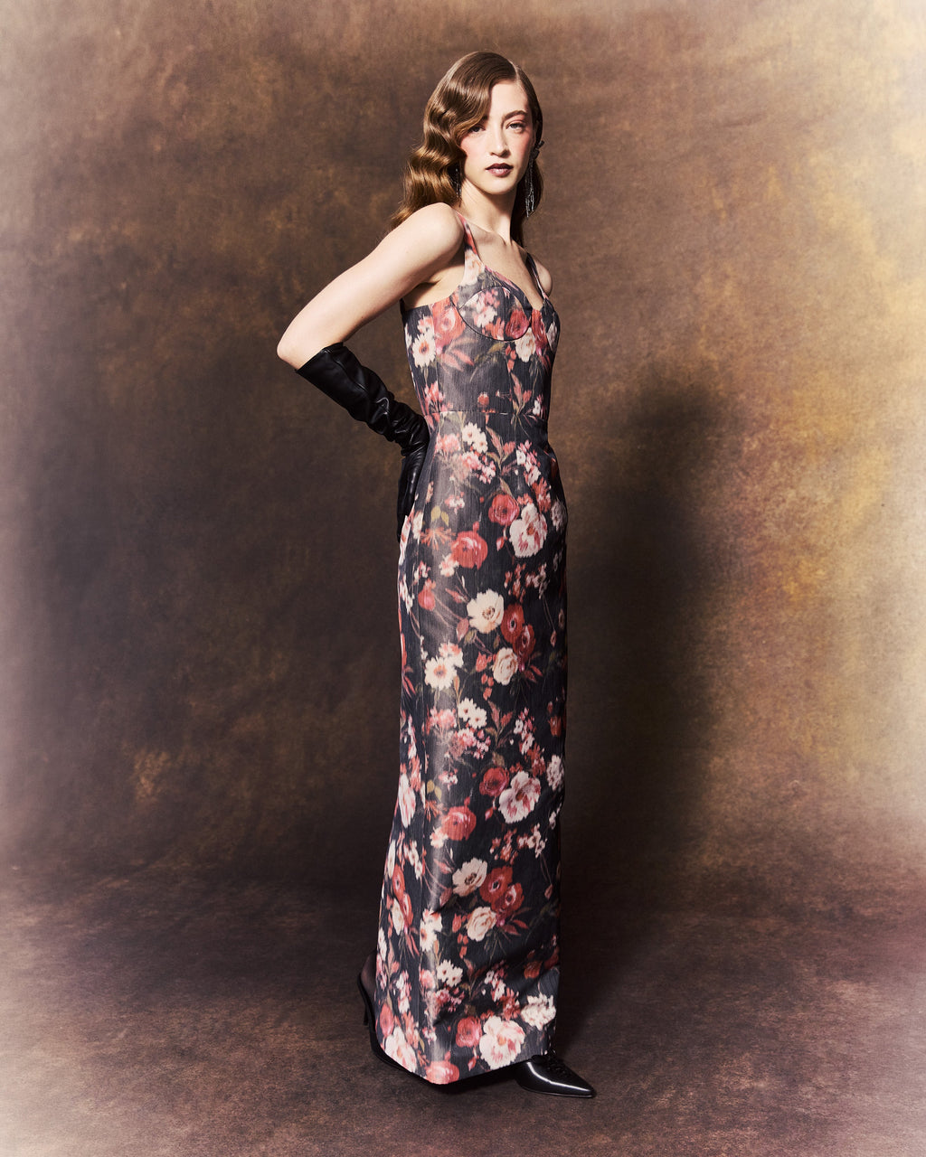 Allie Dress in Dutch Masters Taffeta