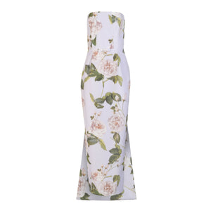 Elizabeth Dress in Lavender Rose Taffeta