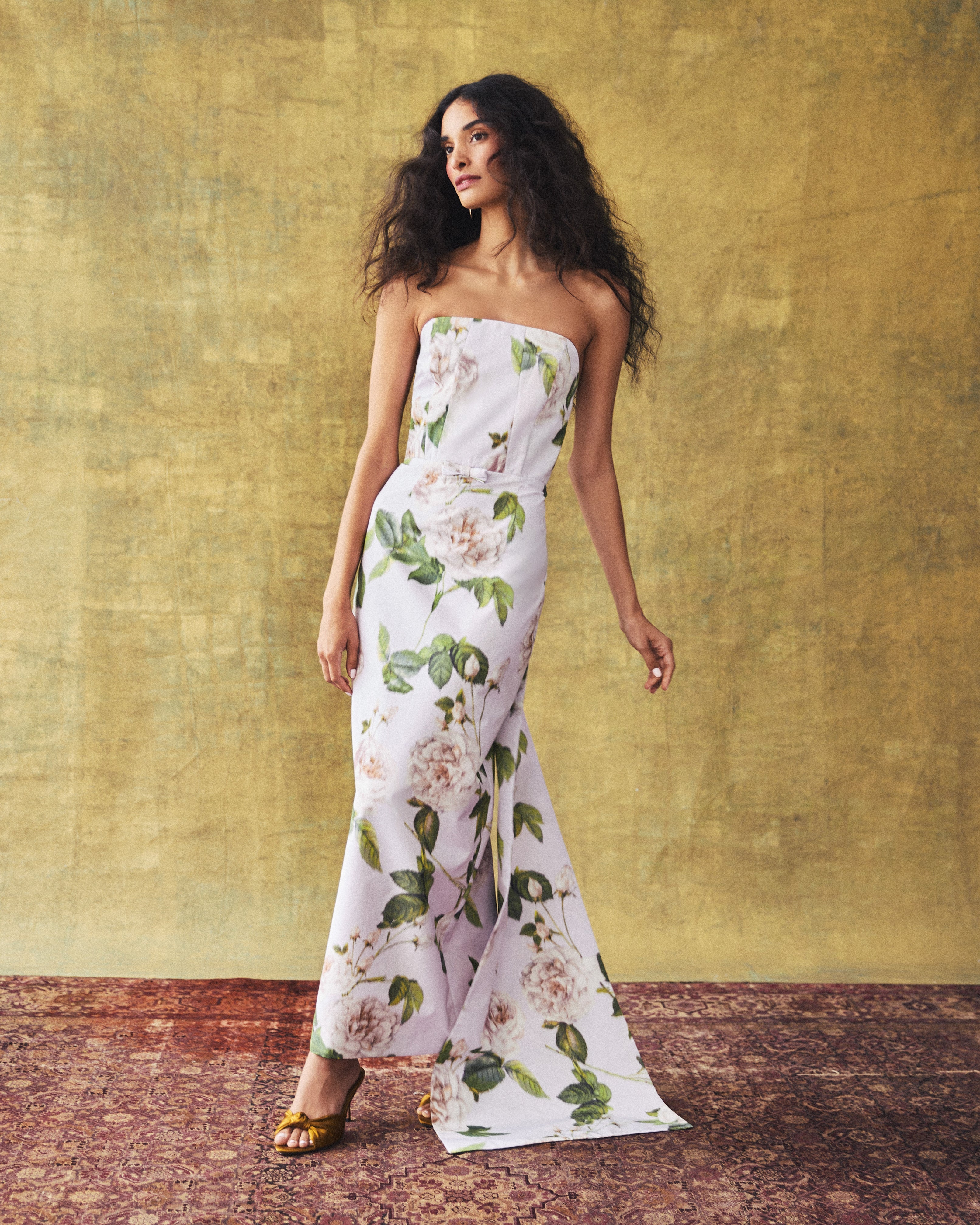 Elizabeth Dress in Lavender Rose Taffeta