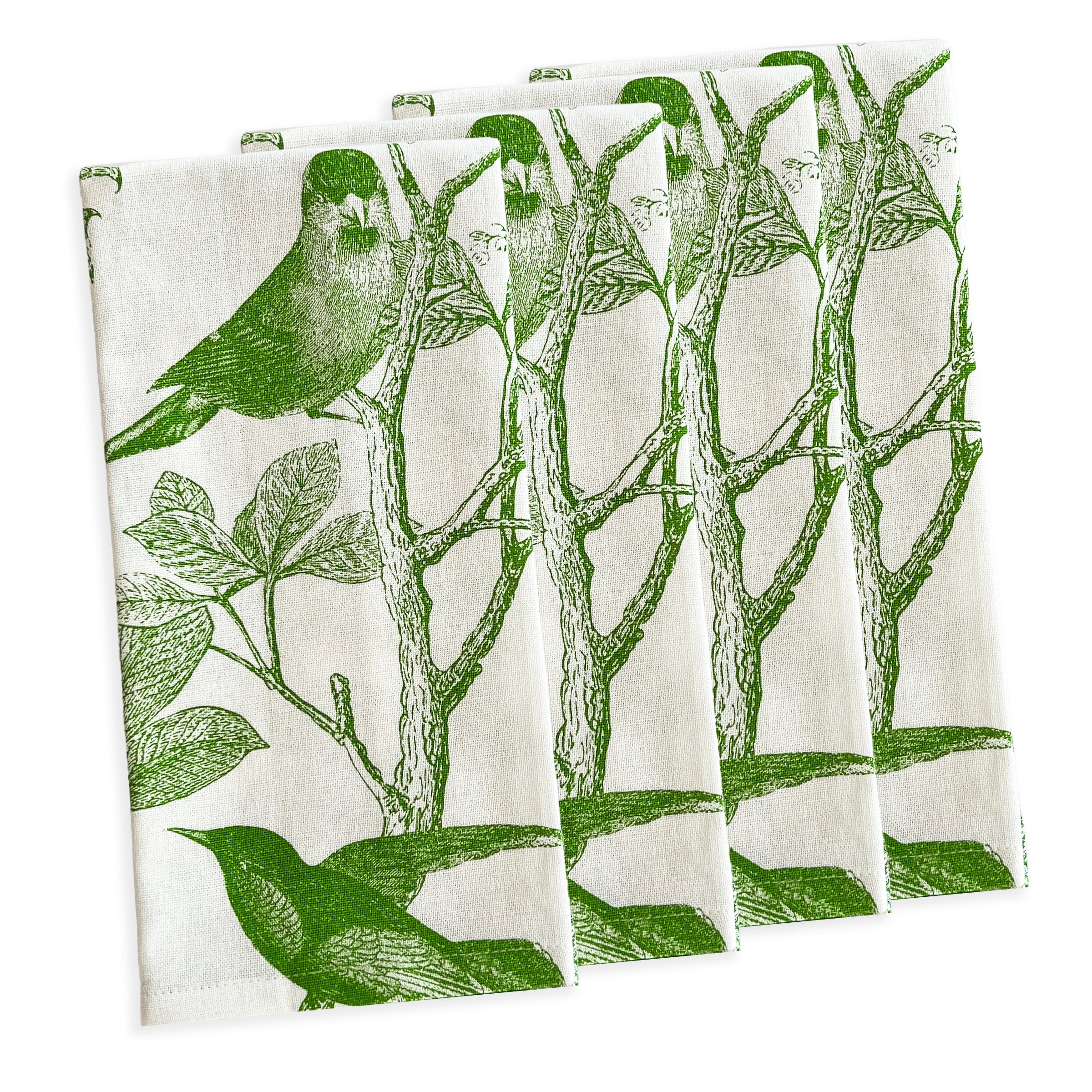 Arbor Birds Verde Dinner Napkins