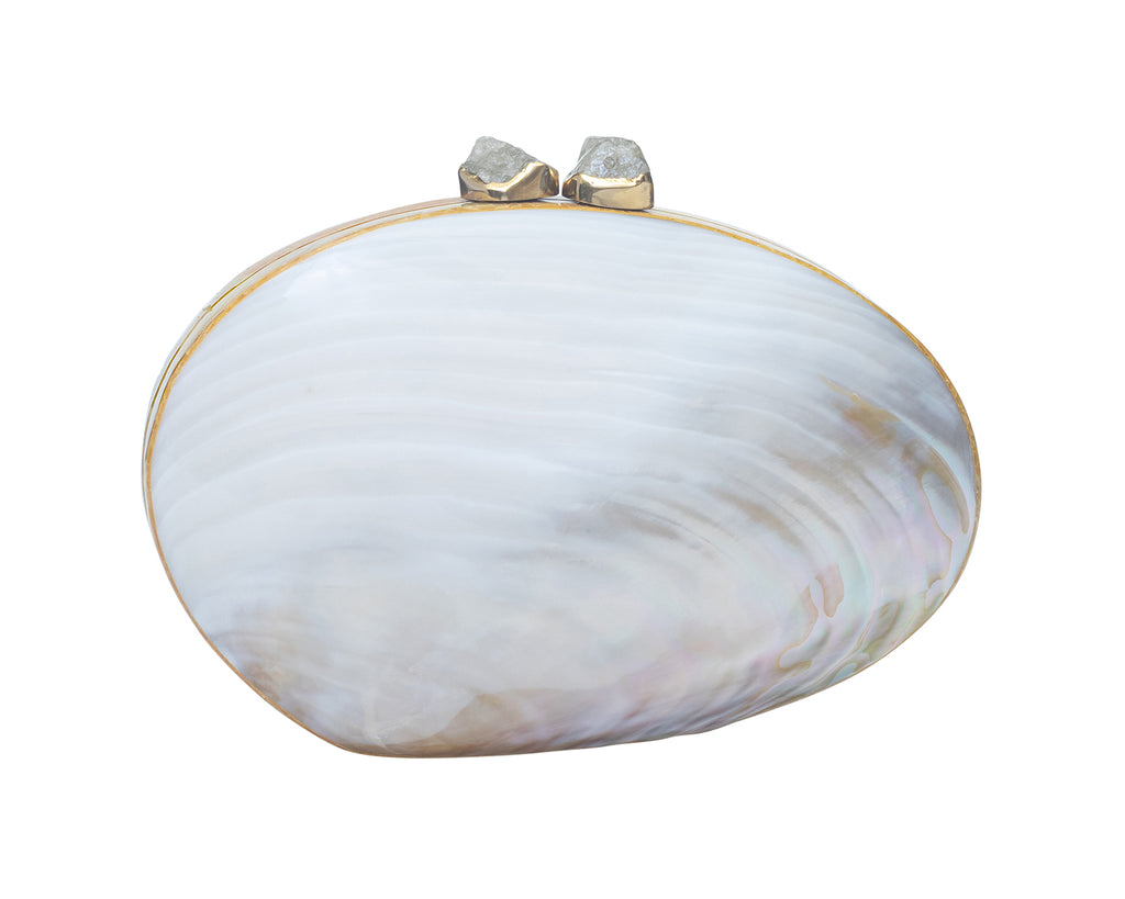 Ariel Clutch in White